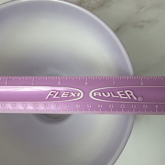 Purple Lavender Milk Glass Hobnail Lamp Shade 8" Fitter Vintage Replacement - Picture 6 of 10